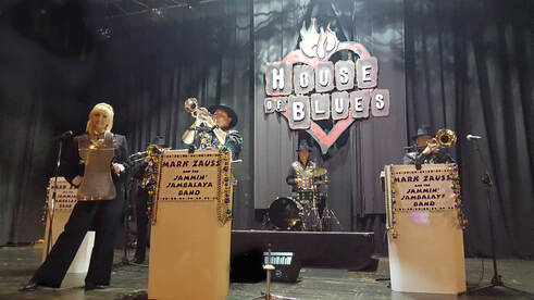 Orlando Zydeco Band and Brass band, Mardi Gras Band